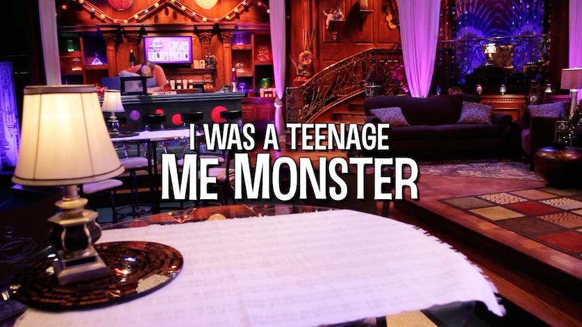 I Was a Teenage Me Monster title card