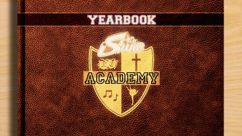 iShine Academy Yearbook cover